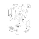 Frigidaire CFGF337ESC body diagram