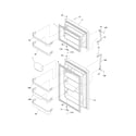 Frigidaire GLRT83TES8 door diagram