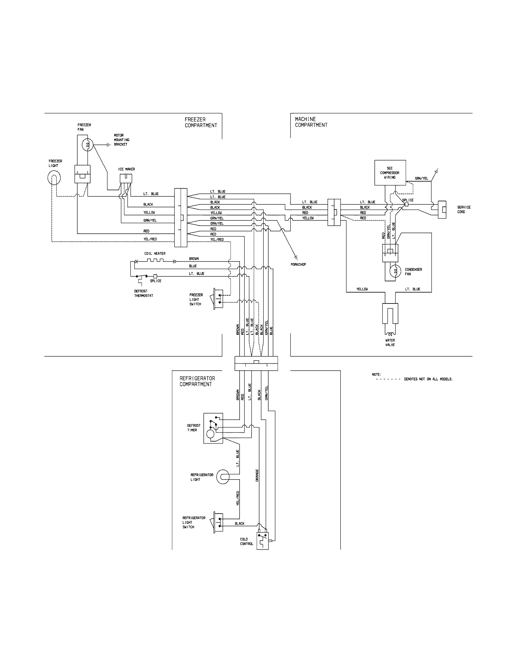 Frigidaire FRT15A2DW3 wiring diagram diagram