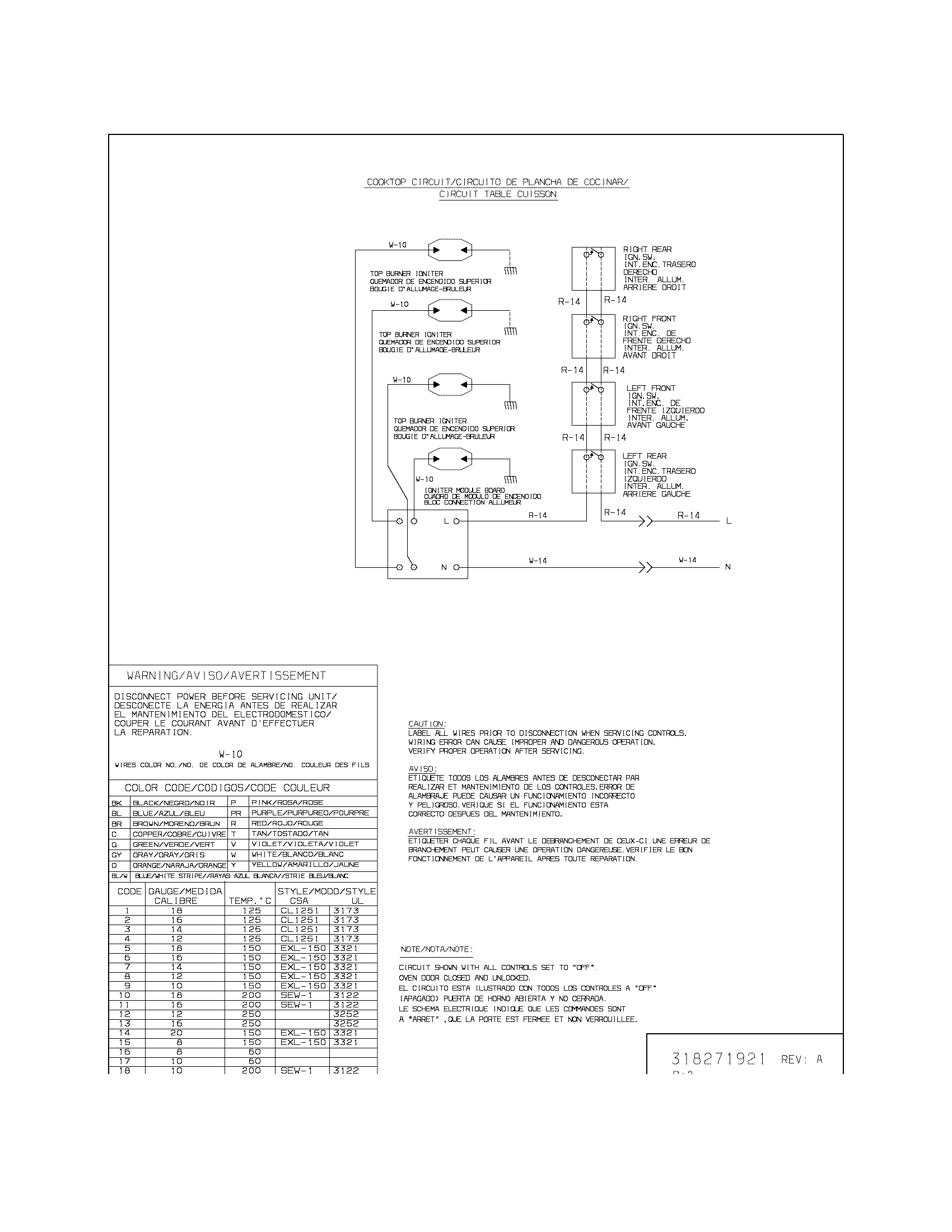 Frigidaire FGS365EBA wiring diagram diagram