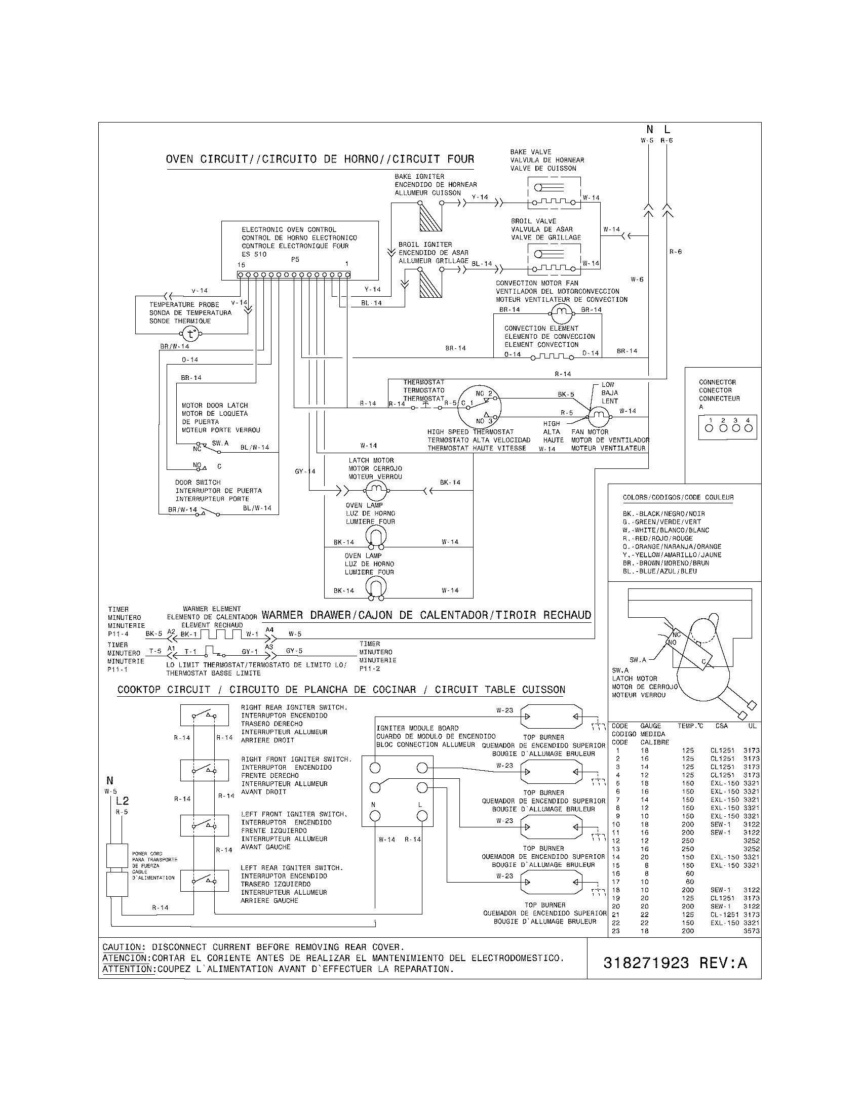 Frigidaire GLGS389EBA wiring diagram diagram