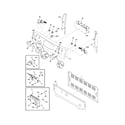 Frigidaire PLEFZ398ECA backguard diagram