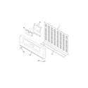 Frigidaire PLGF659ECA backguard diagram
