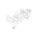 Frigidaire FEF326AQK door diagram