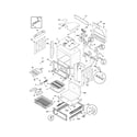 Frigidaire CFES365EB2 body diagram