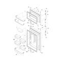 Frigidaire FRT18HP7DB7 door diagram