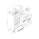 Frigidaire BLRT86TEB4 cabinet diagram