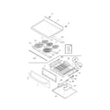 Kenmore 79096423409 top/drawer diagram