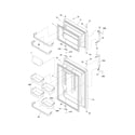 Frigidaire GLRT86TEBA doors diagram