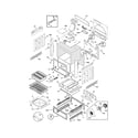 Frigidaire FGS366ECC body diagram