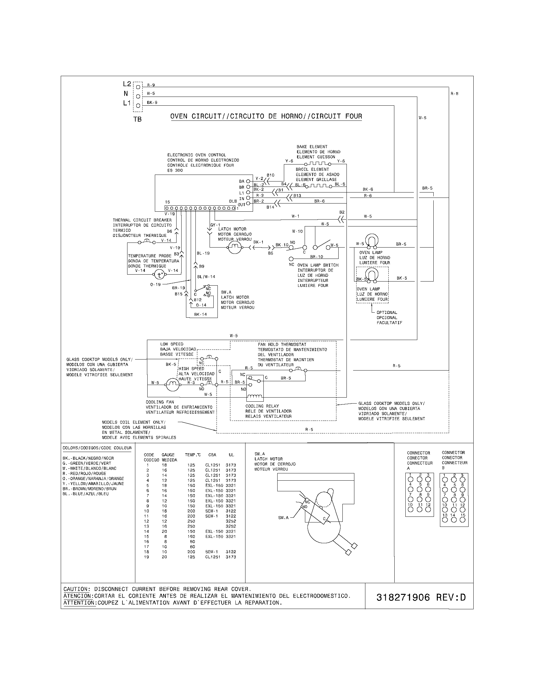Frigidaire CFES355EB2 wiring diagram diagram