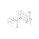 Frigidaire FES300EBB door diagram