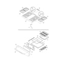 Frigidaire FGF318ECC top/drawer diagram