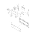 Frigidaire GLEF369DCH backguard diagram