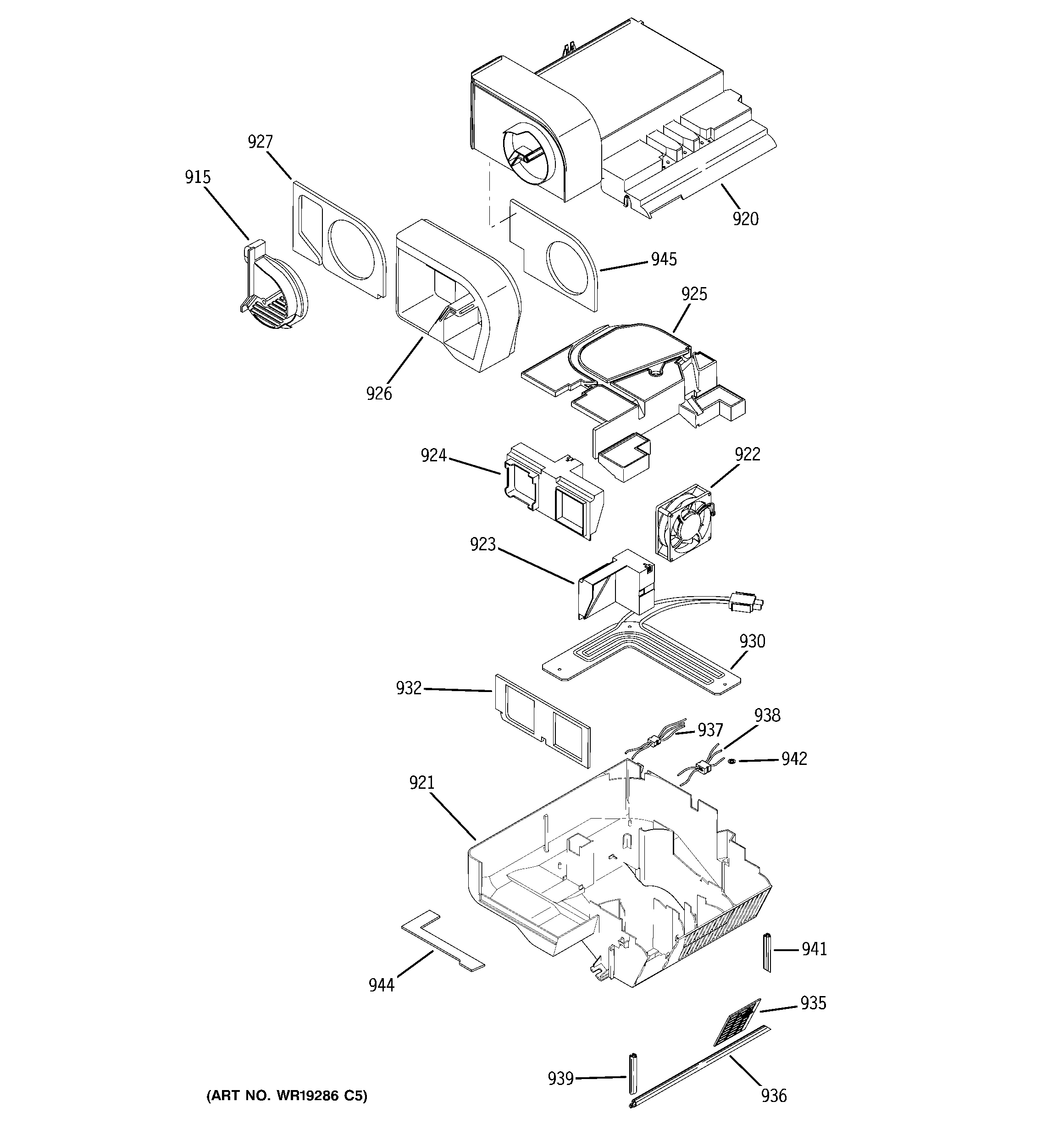 RCA RSK27NGSACCC custom cool diagram