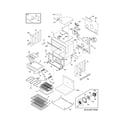 Frigidaire GLEB27T9DQC upper oven diagram