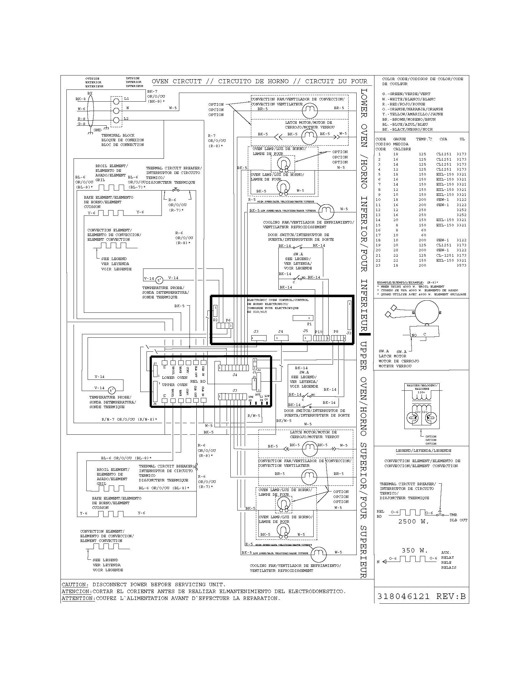 Frigidaire FEB27T6DSC wiring diagram diagram
