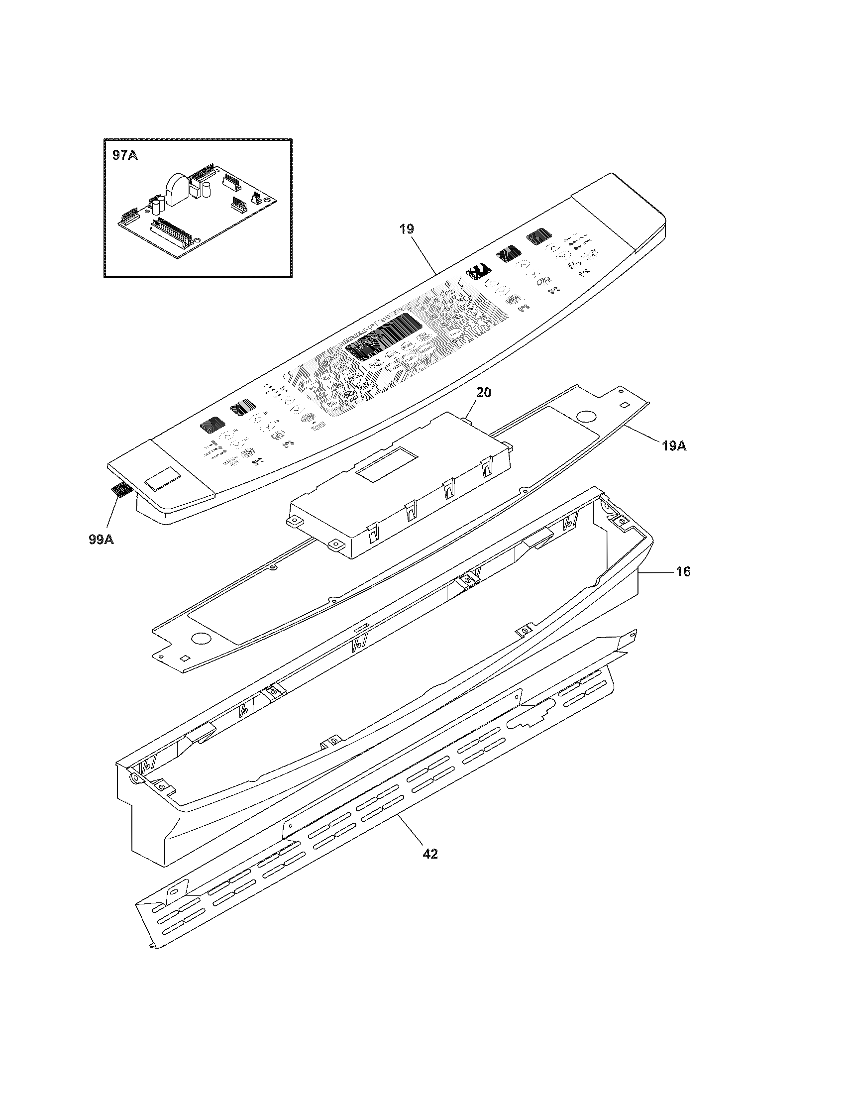 Kenmore Elite 79046612501 backguard diagram
