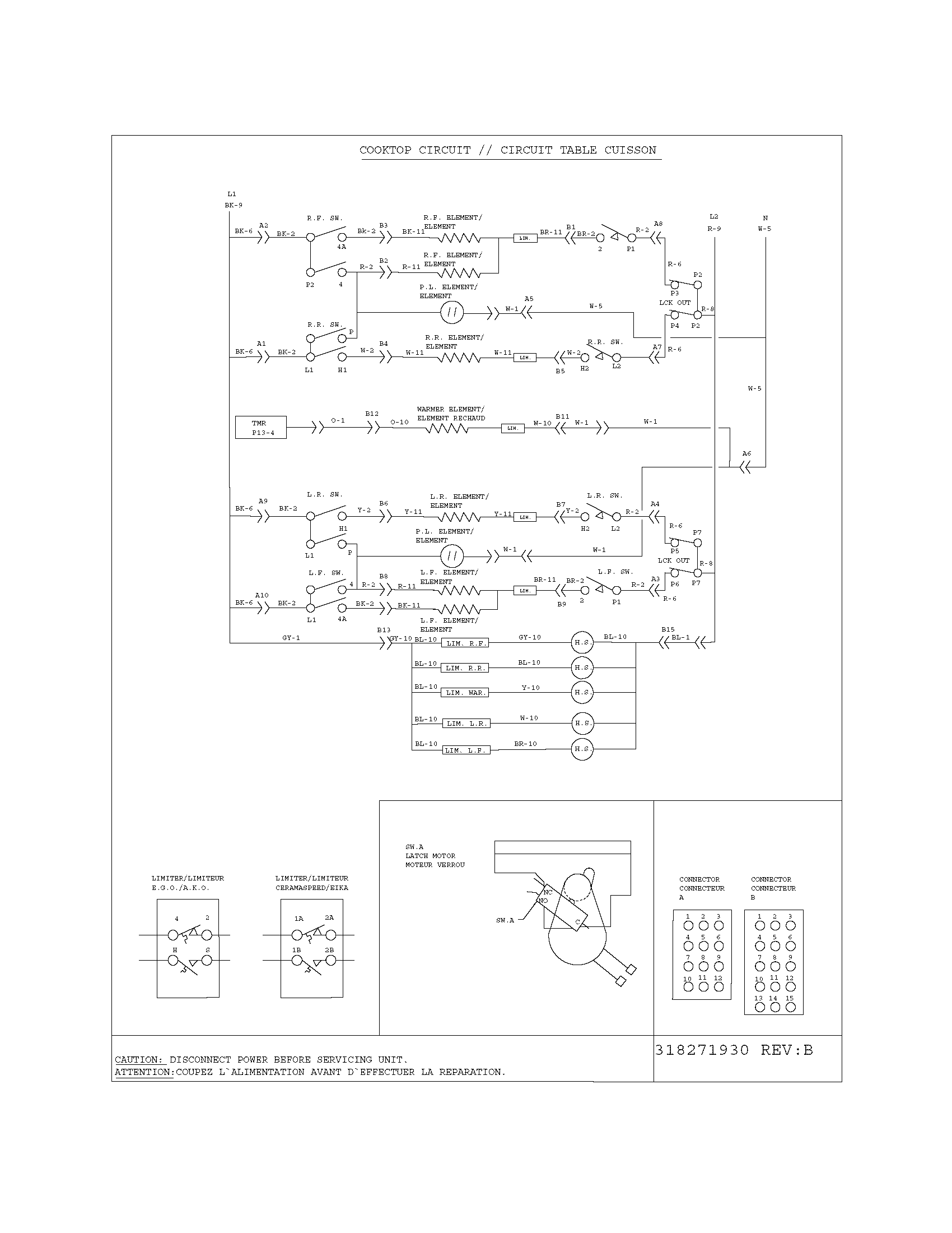 Kenmore Elite 79046603501 wiring diagram diagram