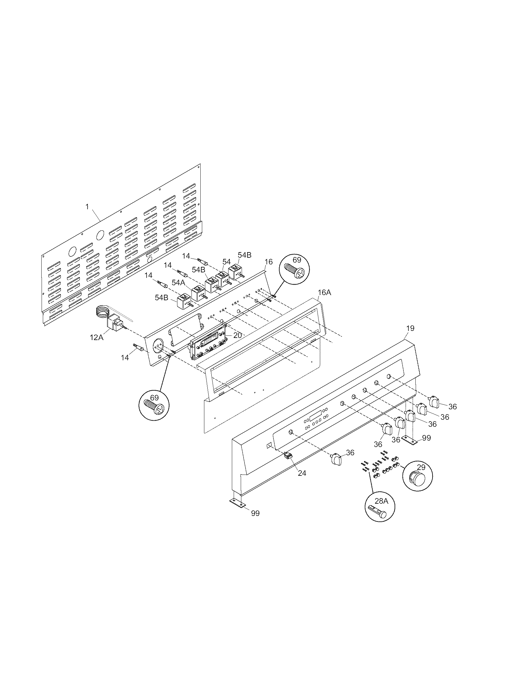 Kenmore Elite 79099513305 backguard diagram