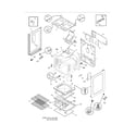 Frigidaire FGFL67DQG body diagram