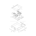 Kenmore 79046593501 top/drawer diagram