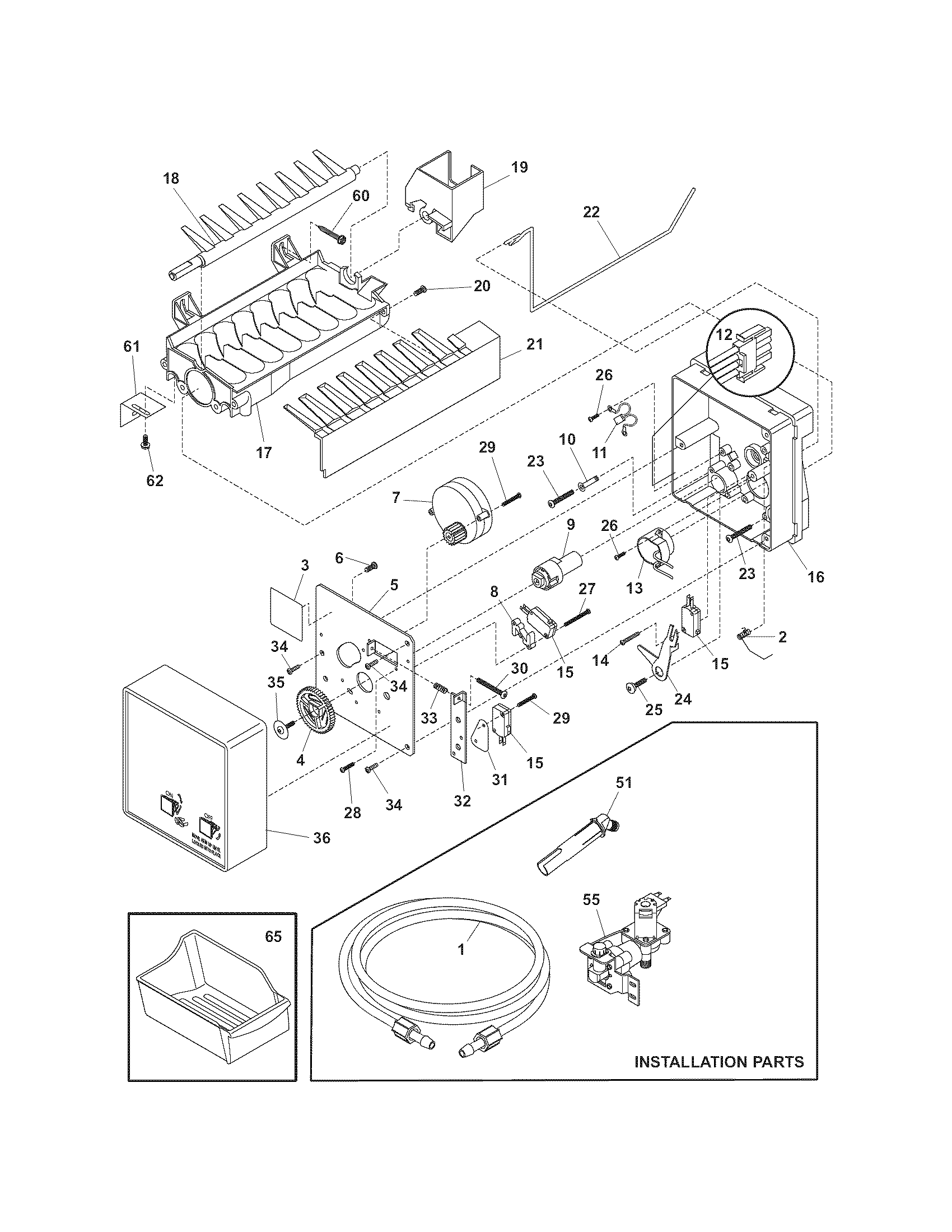 Kenmore Elite 25344733102 diagram diagram
