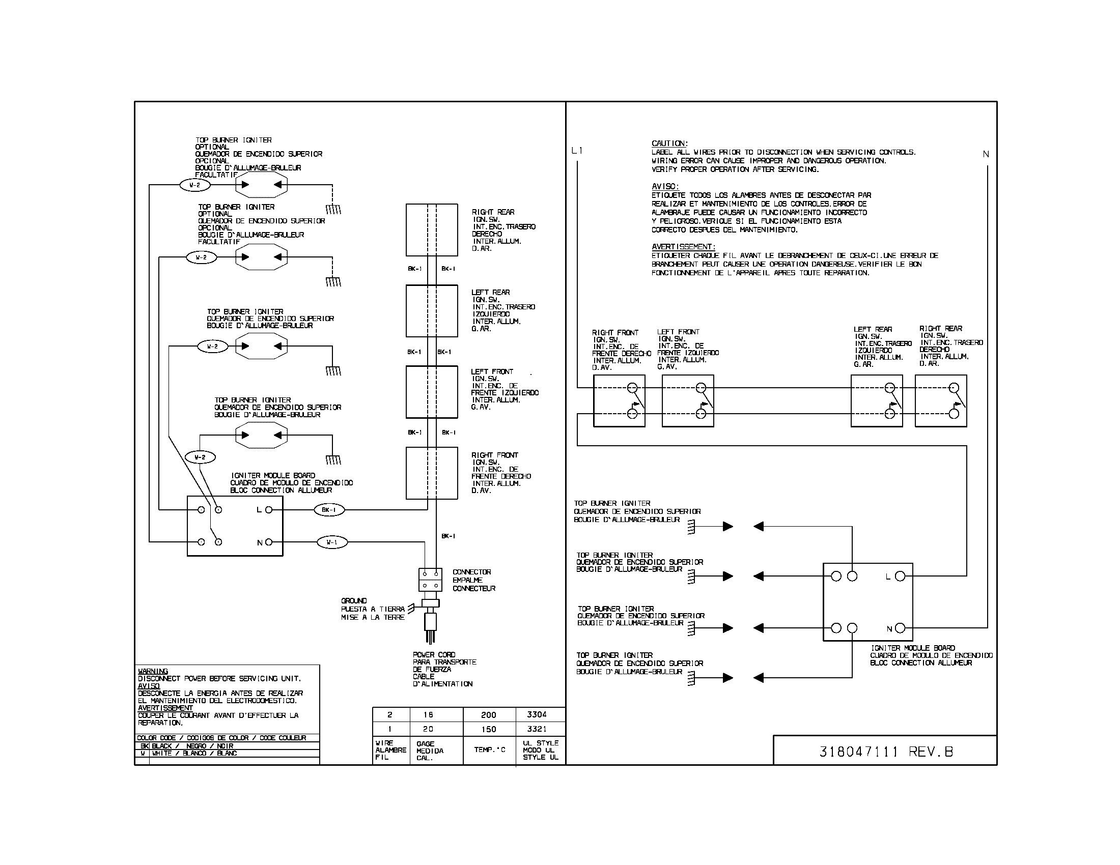 Kenmore 79032232401 wiring diagram diagram