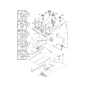 Kenmore Elite 79079369406 burner diagram
