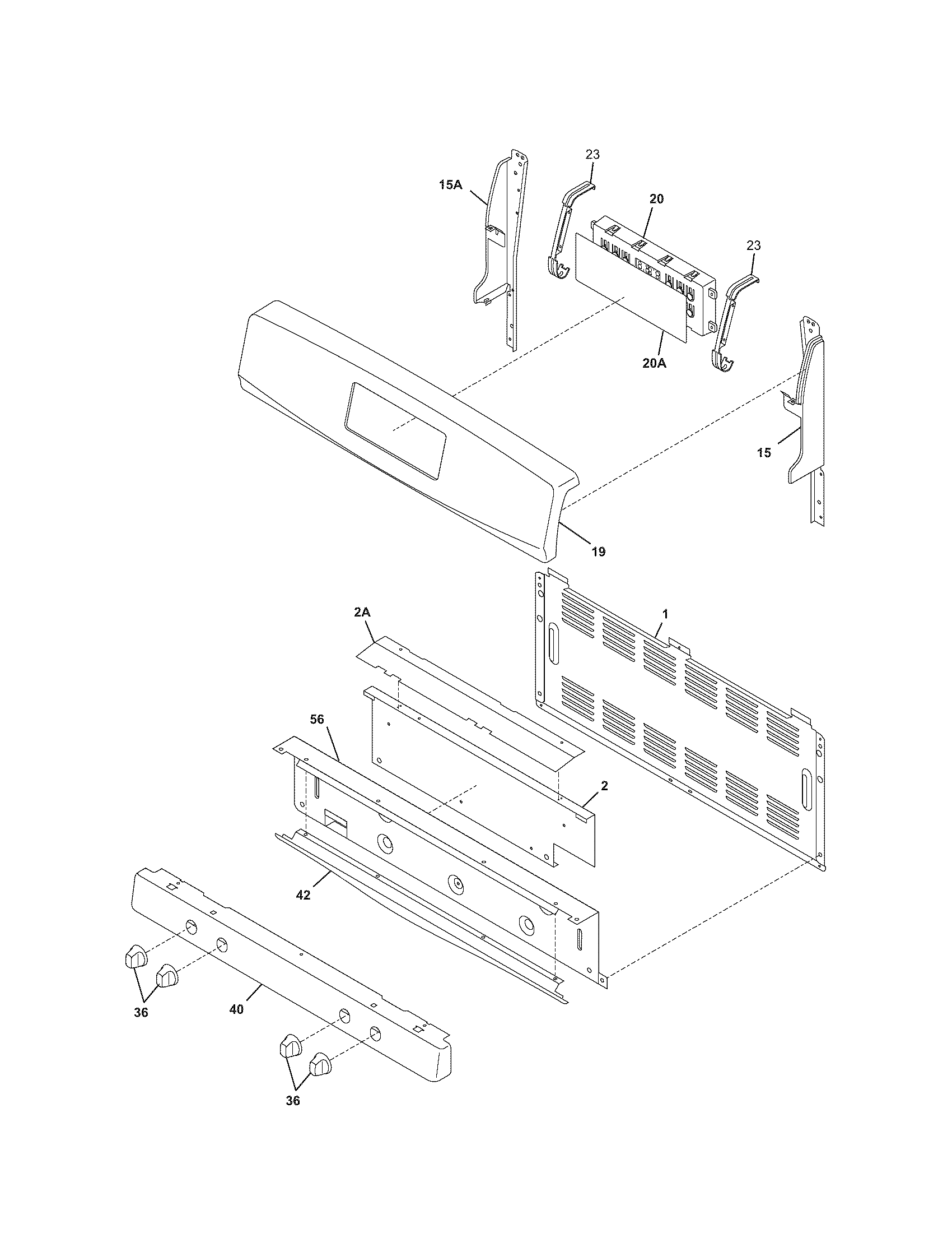 Kenmore 79078809501 backguard diagram