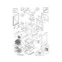 Kenmore Elite 79079379406 body diagram