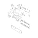 Frigidaire FEF375FSA backguard diagram
