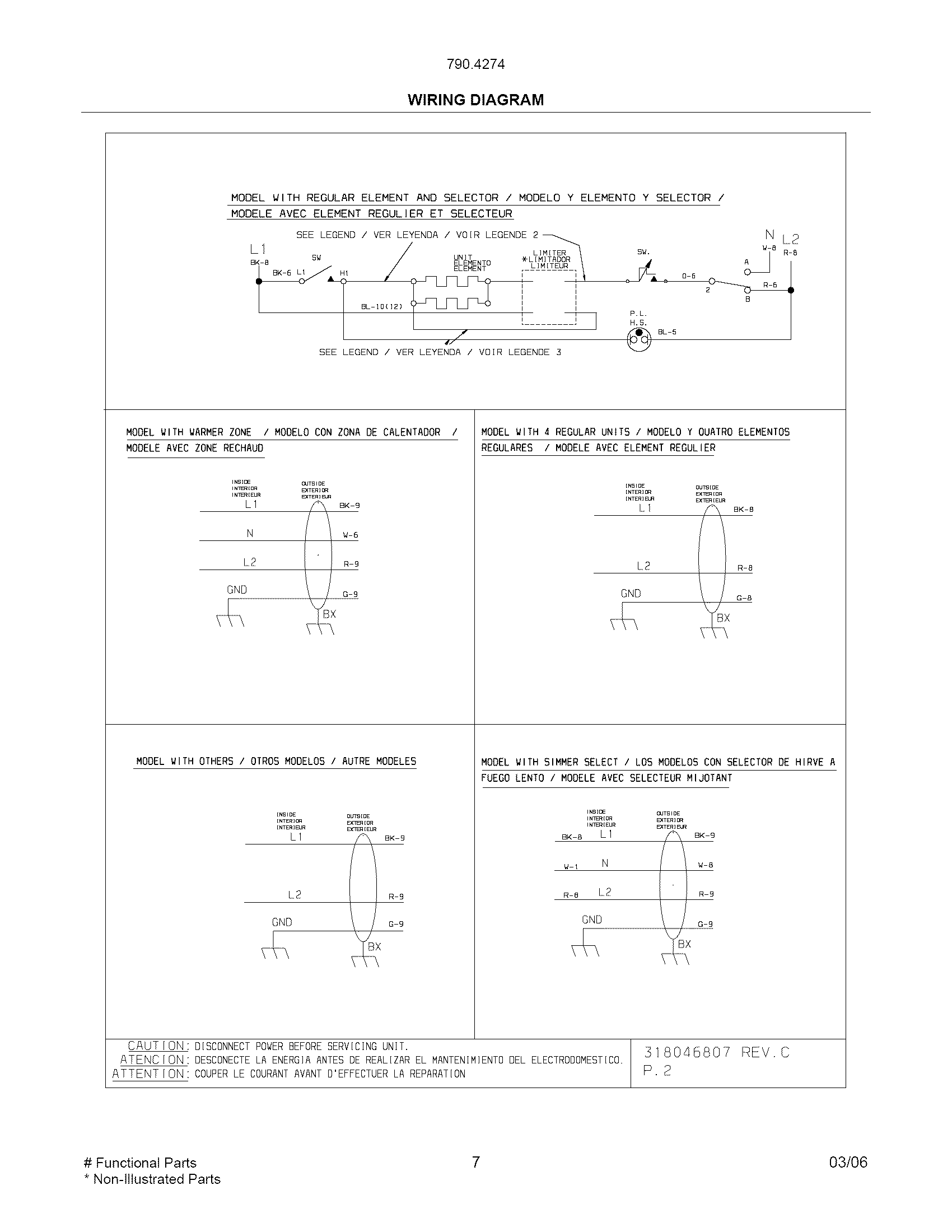 Kenmore 79042742403 wiring diagram diagram