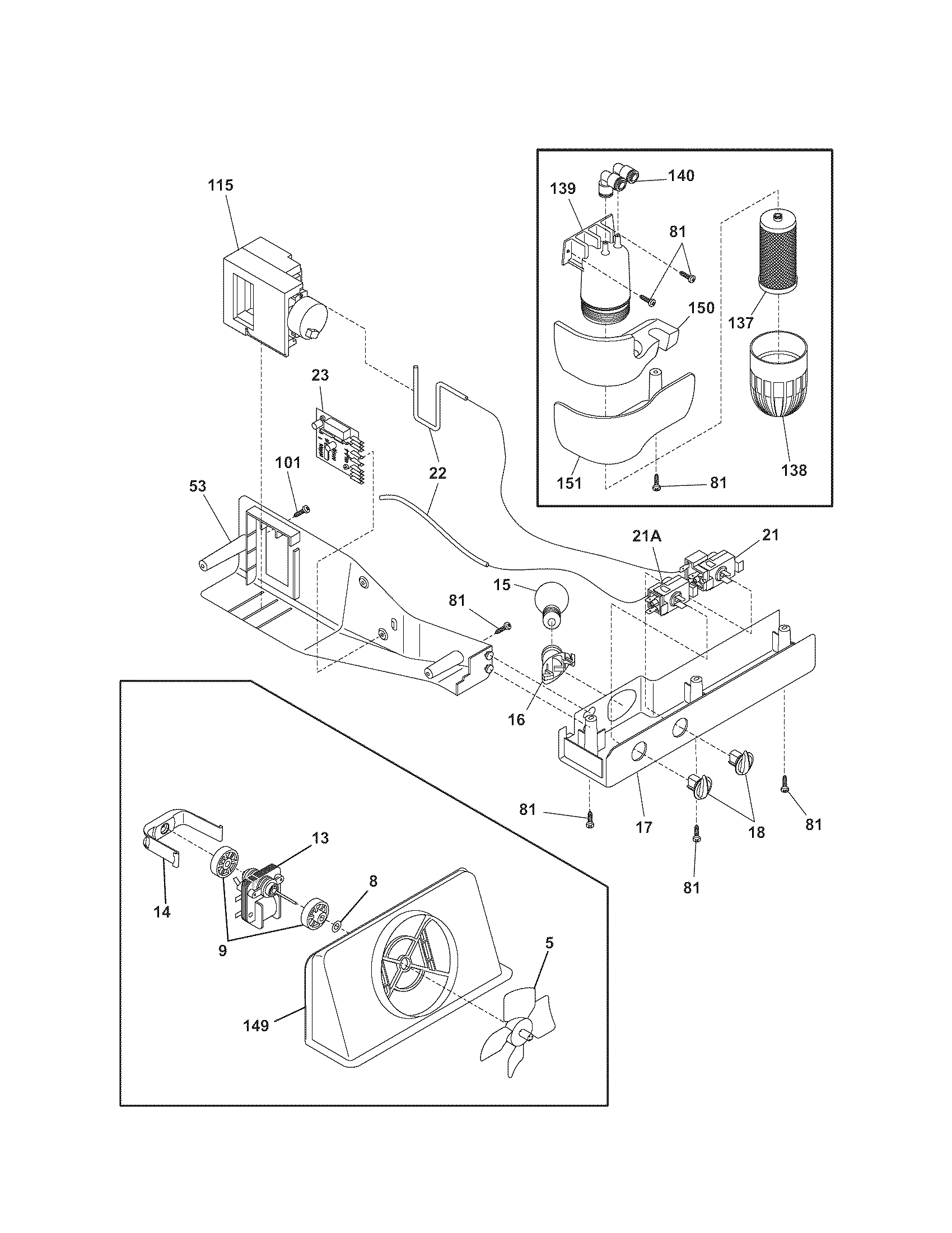Kenmore 25357192600 controls diagram