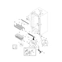 Kenmore 25326042100 cabinet diagram