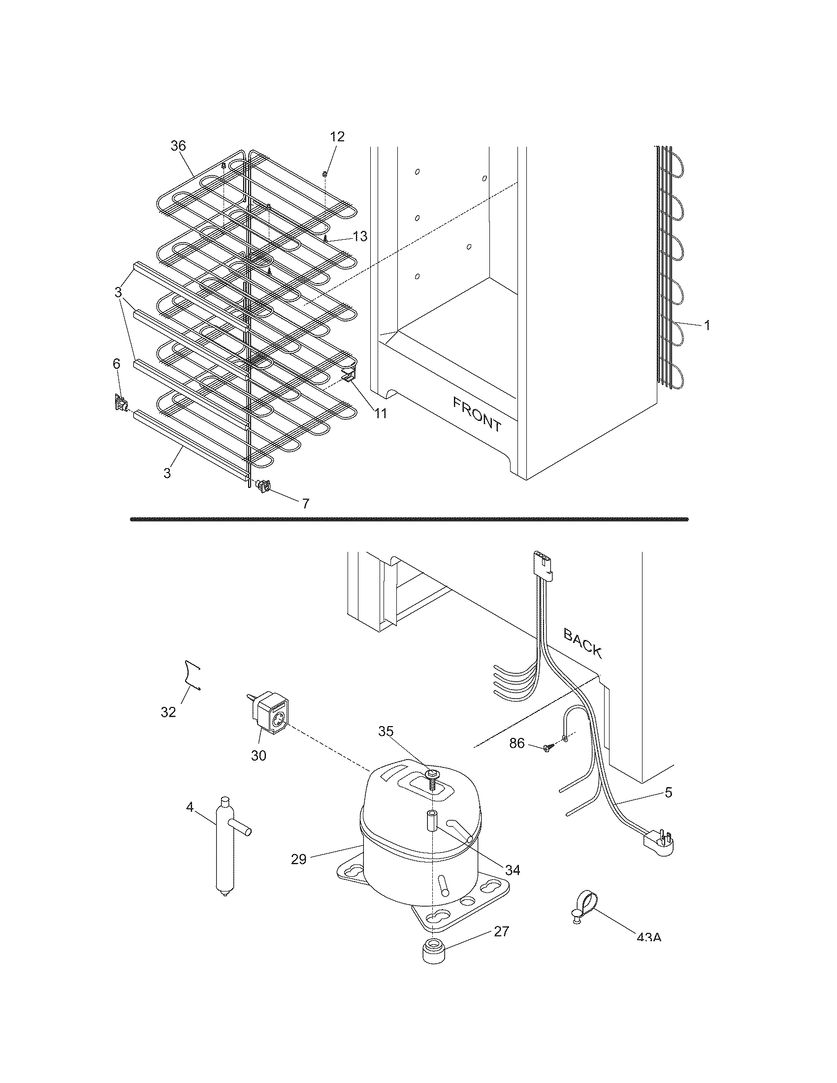 Kenmore 25326042100 system diagram
