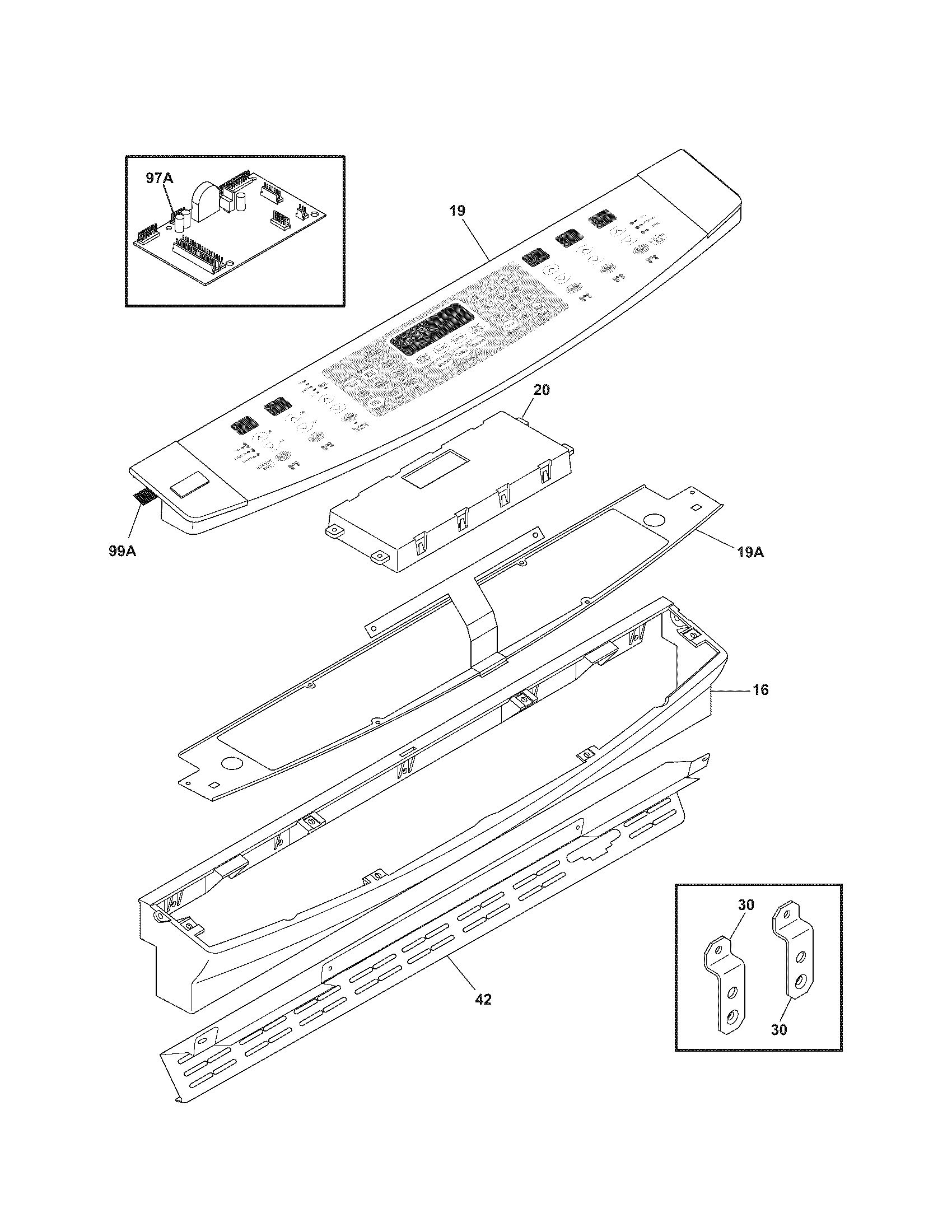 Kenmore Elite 79046613502 backguard diagram