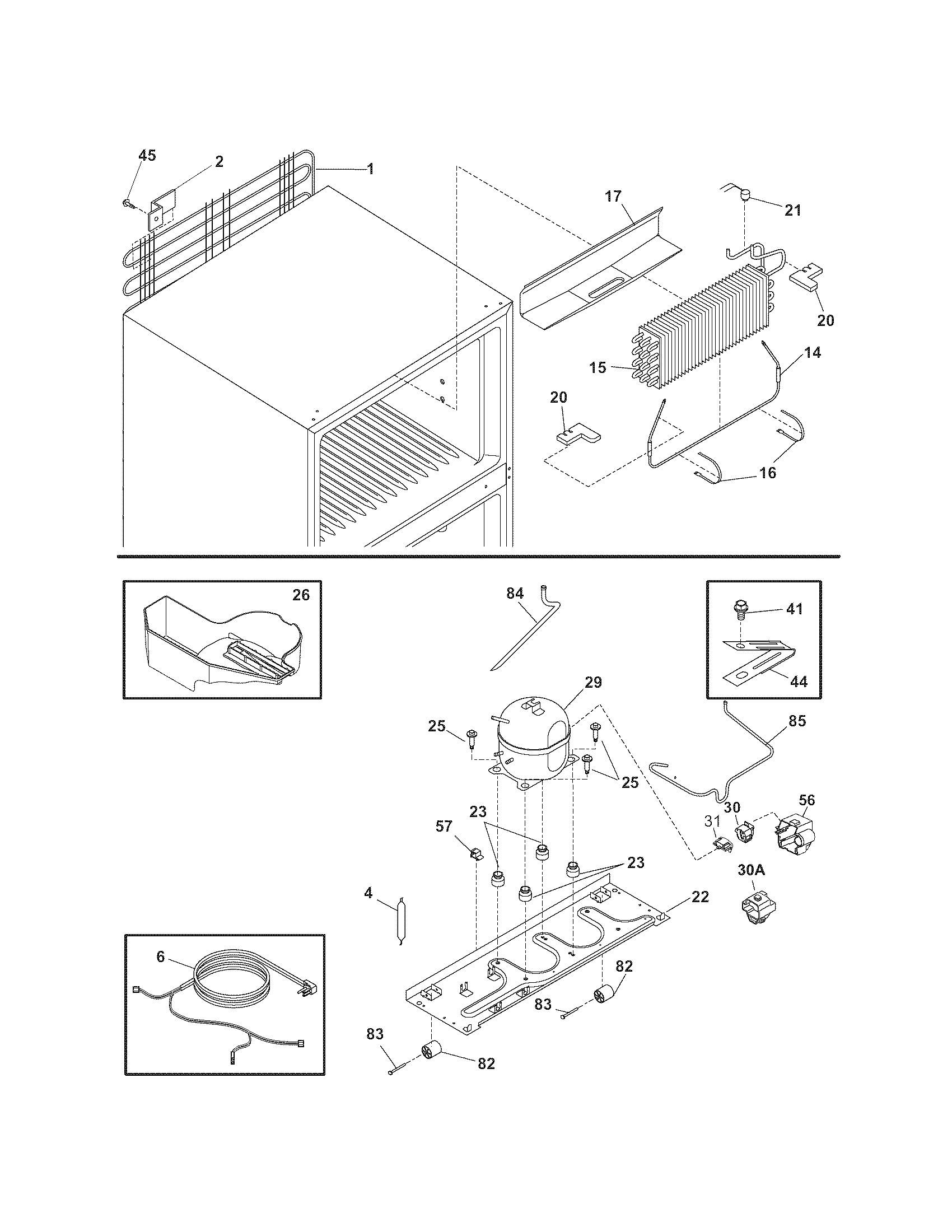 Kenmore 2536482440E system diagram