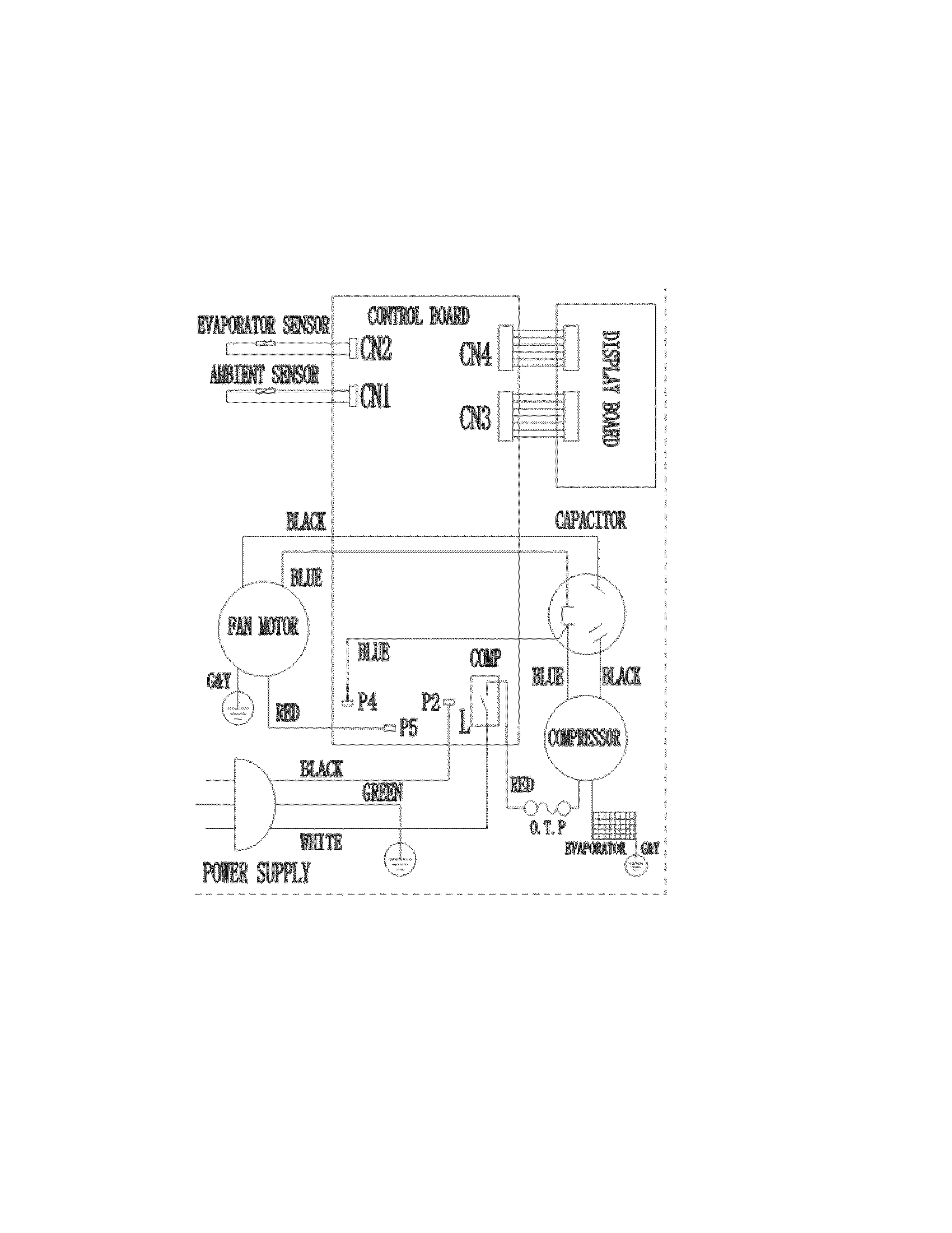 Frigidaire FAX054P7A4 wiring diagram diagram