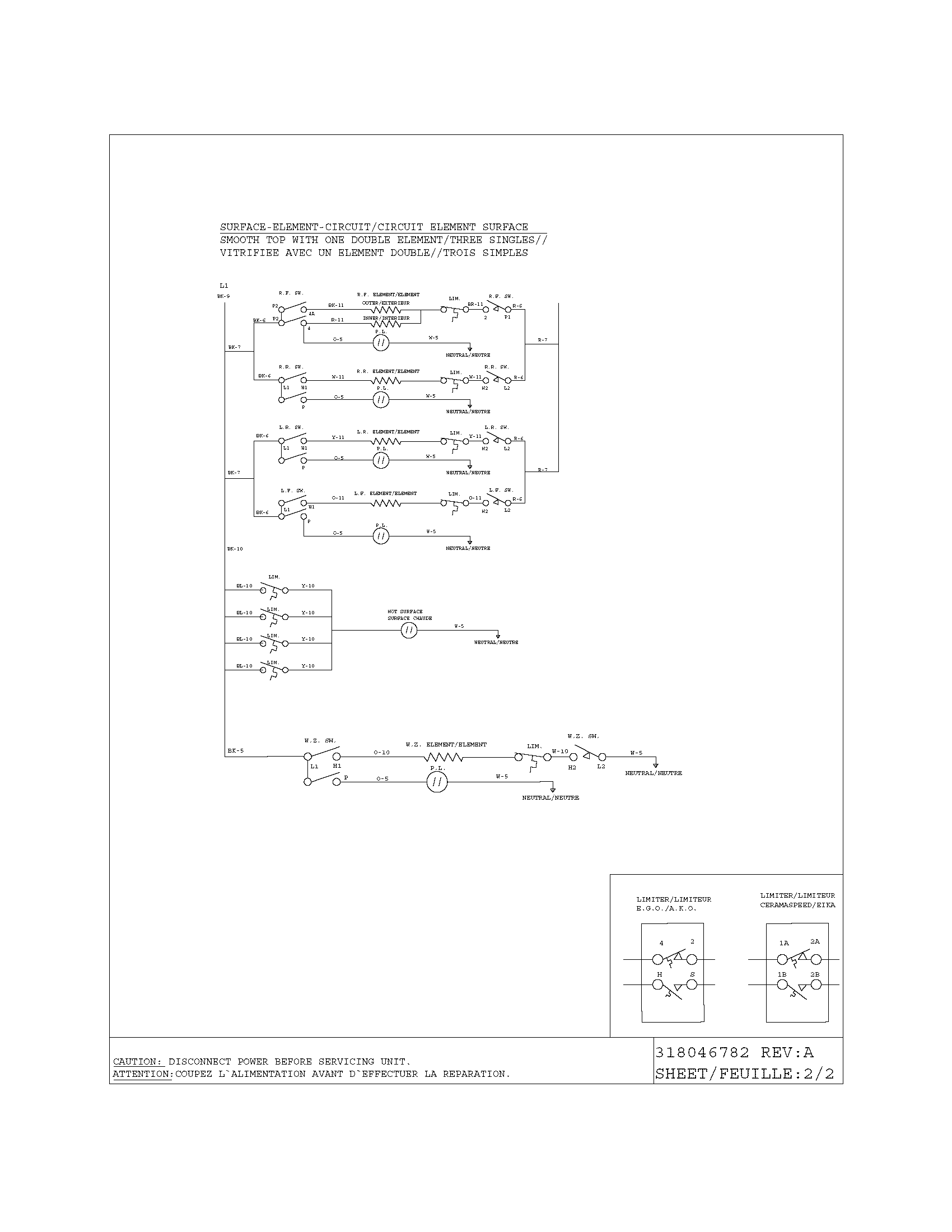 Crosley BES375ES3 wiring diagram diagram