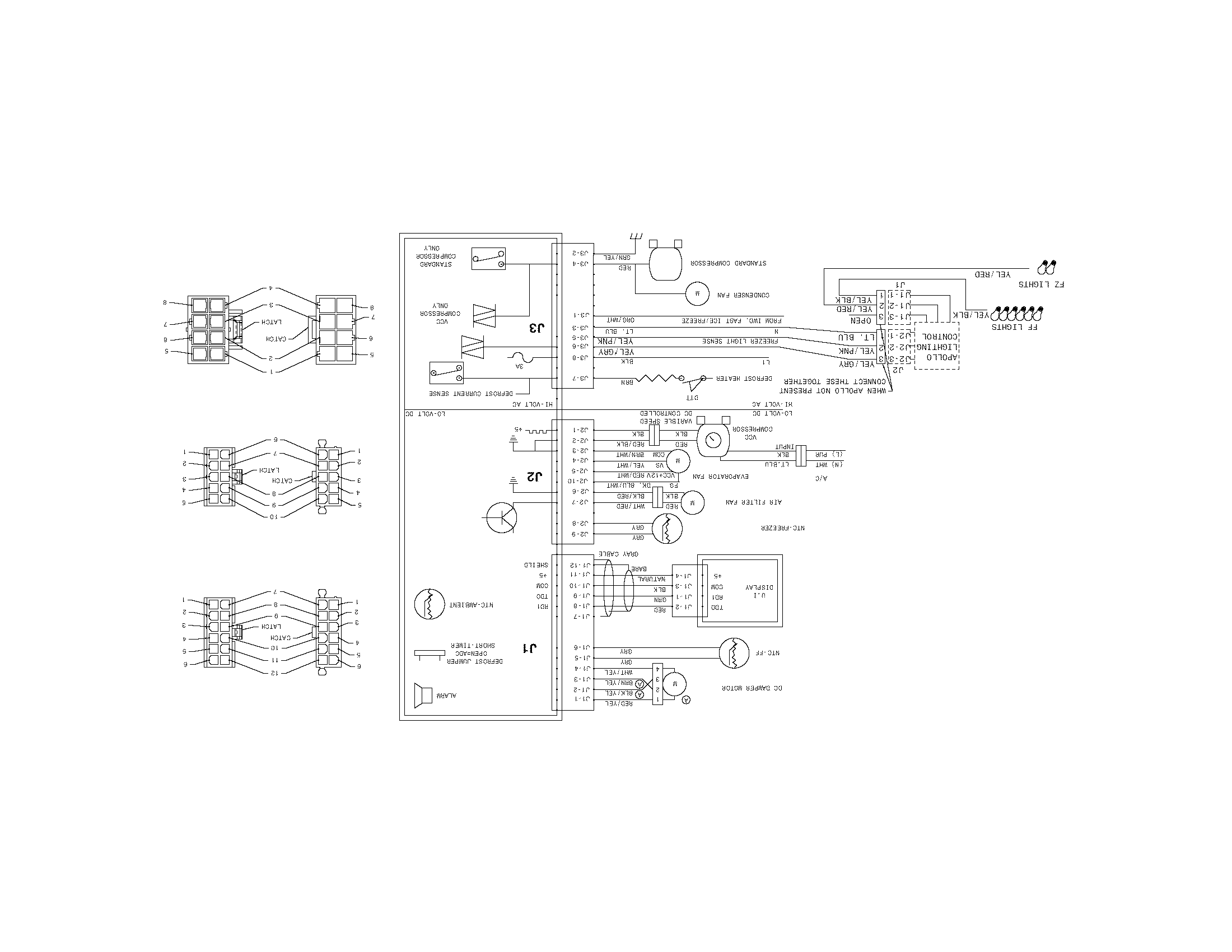 Frigidaire PHSC39EGSS0 wiring schematic diagram