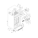 Frigidaire PLHT189SSKA cabinet diagram