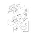 Frigidaire PLHT189SSKA ice maker diagram