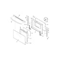 Frigidaire BFEF323ES2 door diagram