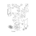 Frigidaire FGF380MXFSA body diagram
