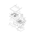 Kenmore 7909661340B top/drawer diagram
