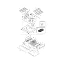 Kenmore Elite 79036719504 top/drawer diagram