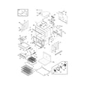 Frigidaire CPEB30T9FC1 upper oven diagram