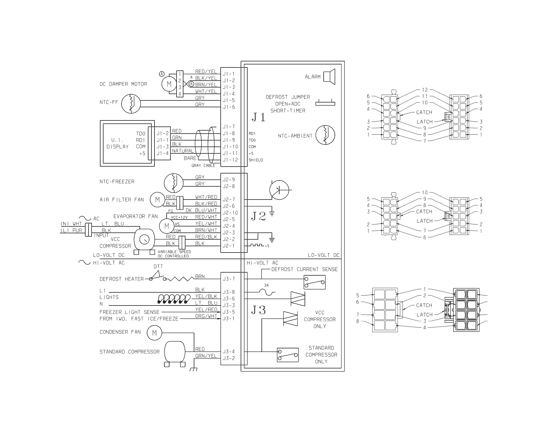 Kenmore Elite 25344503600 wiring schematic diagram