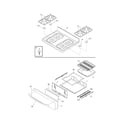 Frigidaire FLF337ECD top/drawer diagram